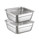 thumbnail image 2 of Colador de alimentos multiusos, colador de acero inoxidable 28cm, 2 of 9