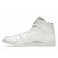 thumbnail image 2 of Jordan Men's 1 Mid Triple White 2.0 (2020) Shoes, from StockX, 2 of 5