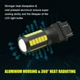 thumbnail image 5 of KDJ 2pc 3157 White LED Bulbs Daytime Running Light for DRL for Chevy 1500 for Silverado, 5 of 10