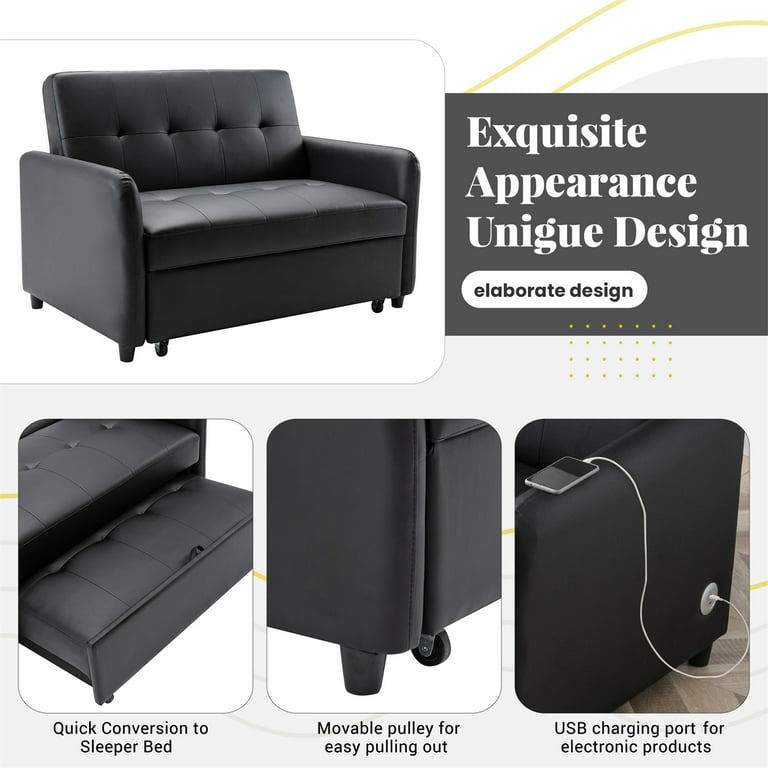 Oversized chair with pull out bed deals