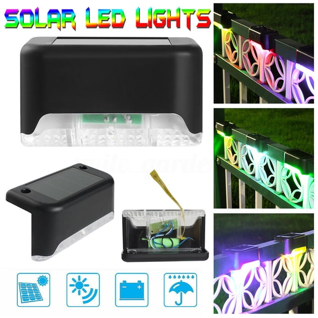 LED Solar Lamp Solar Lamp Garden Light Path Light Outdoor Lighting Garden Lamp (White Light) - Brown