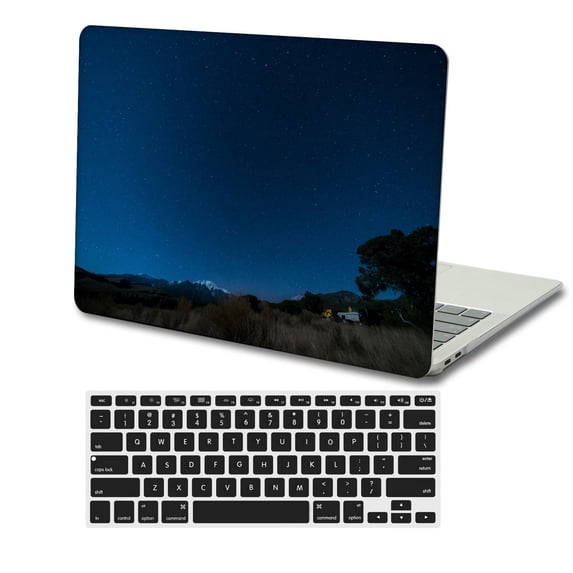 KSK KAISHEK Hard Case Compatible MacBook Pro 15" with Touch ID + Black Keyboard Cover Model: A1990/A1707 (QLXL0693)