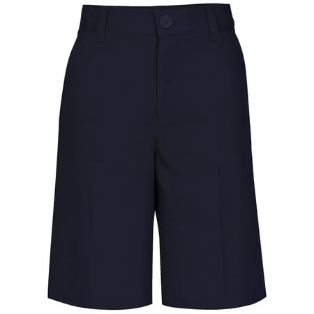Boys Flat Front Shorts School Uniform Approved