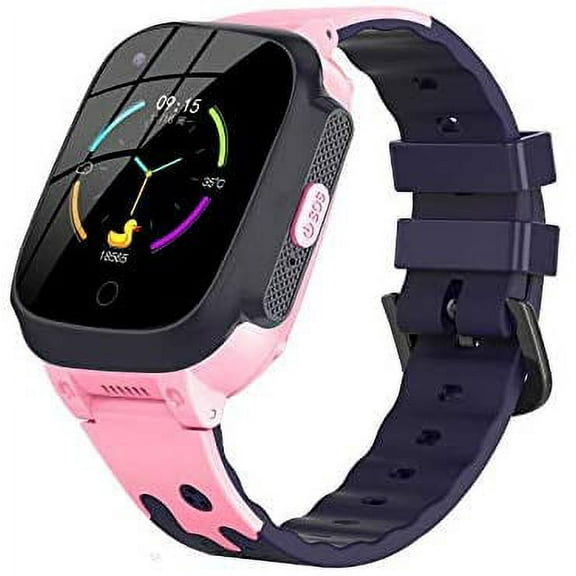 4G Kids Waterproof Smart Watch for Girls and Boys with GPS Tracker and Thermometer Accessories