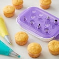 thumbnail image 4 of Set Piping Tip Wilton para decoración de tartas y magdalenas, 9 piezas, 4 of 6