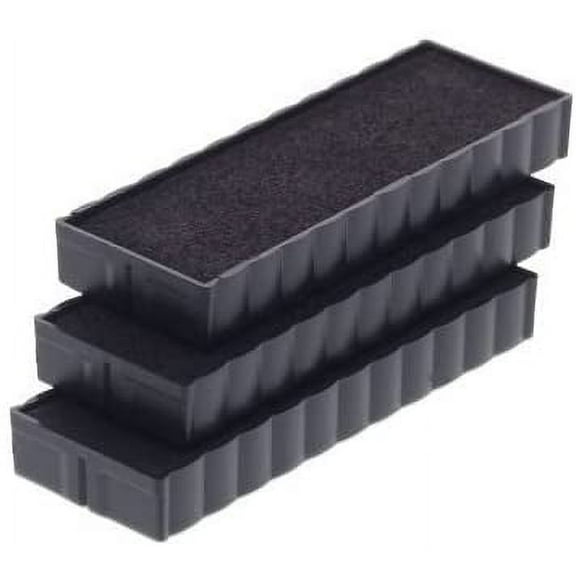 Trodat Replacement Ink Cartridge 6/4817 - pack of 3 Color black