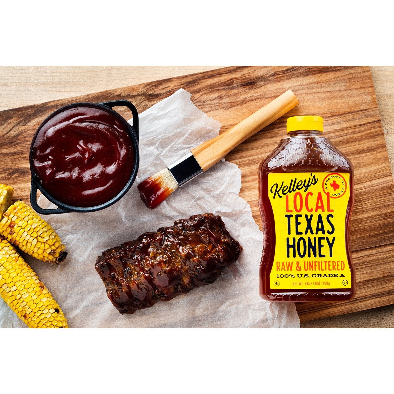 Kelley’s Local Texas Honey, 48 oz with bowl by OMA