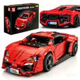 thumbnail image 1 of Kit Art Craft Mould King Coche Deportivo Rojo a Escala 1:12 – 1311 piezas, 1 of 4