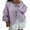 Purple, variant on Fall Cardigans Women Fashion Three Quarter Sleeve Tie Front Sweater Round Neck Loose Bow Knitted Sweater Top Light Weight Cardigan