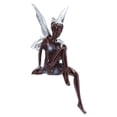 thumbnail image 3 of Statue de Jardin, Forme Unique Mignon Résine Jardin Ornement Figurine Miniature Design Révolutionnaire, 3 of 8
