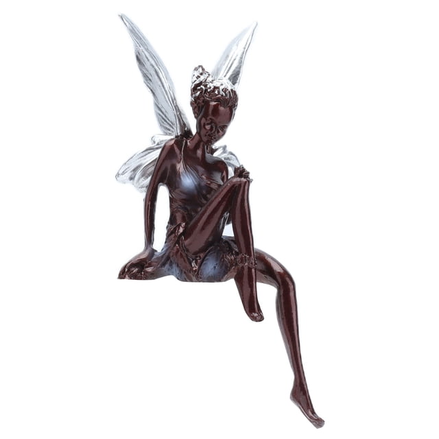 Estatua de jardín, forma única, resina linda, artesanía, adorno de resina, eficiencia óptima Jadeshay A