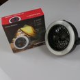 thumbnail image 4 of Portable Battery Operated LED Fan Light Mini Air Cooler Outdoor Camping Tent Lamp with Hanging Hook black, 4 of 5