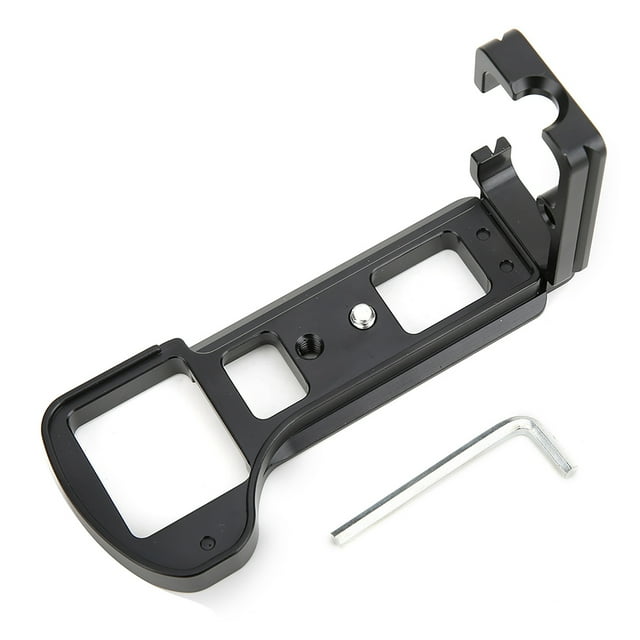 Soporte de agarre manual con placa de liberación rápida en forma de L de aleación de aluminio tipo B A6500 para cámara sin espejo ILCE-6500 A6500