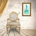 thumbnail image 3 of Medley, Elizabeth 11x18 Gold Ornate Wood Framed with Double Matting Museum Art Print Titled - Sparkle Mermaid Tail, 3 of 4