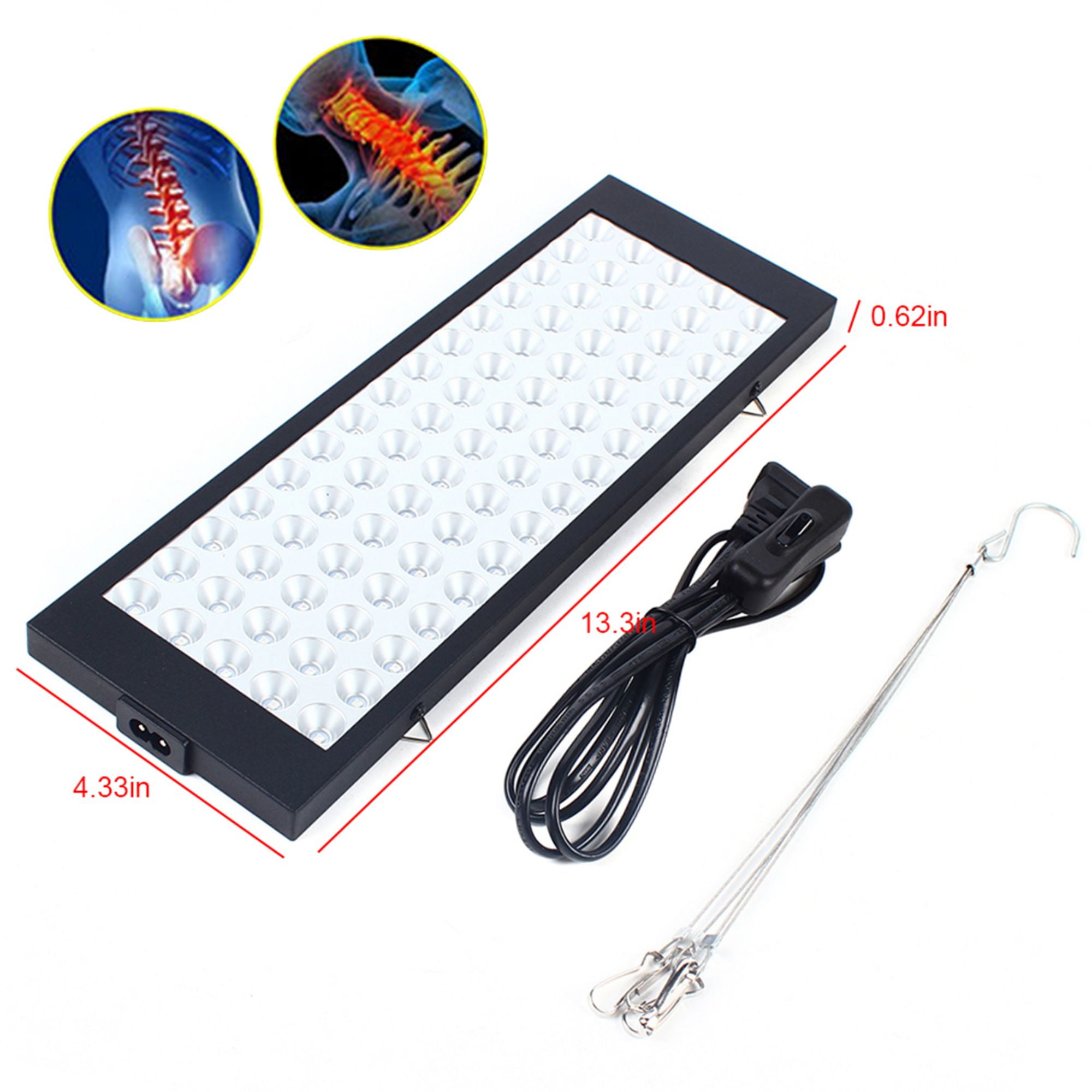 Buy SHZICMY 45W Anti Aging Therapy Light Panel 660nm 850nm Near ...