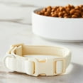 thumbnail image 2 of Vibrant Life Neoprene Cushioned Adjustable Dog Collar, Vanilla Cream, Small, 2 of 8