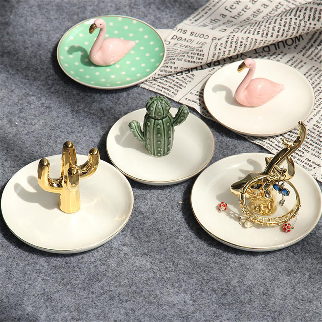 Details about   Cactus Animal Jewelry Ring Earring Holder Organizer Stand Home Collection Decor 