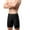 Black, variant on Men's Mesh Long Boxer Briefs Breathable Moisture Wicking Comfort Intimate Underwear