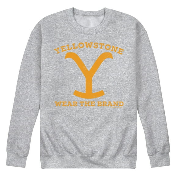 Yellowstone - Wear The Brand Y - Men's Crew Neck Fleece Pullover