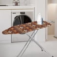 thumbnail image 2 of HELLHERO Deometric Pattern Ironing Board Cover 3 Fasteners Elastic Edge Ironing Board Dust-Proof Cover Protection Covers Hook and Loop, 2 of 5