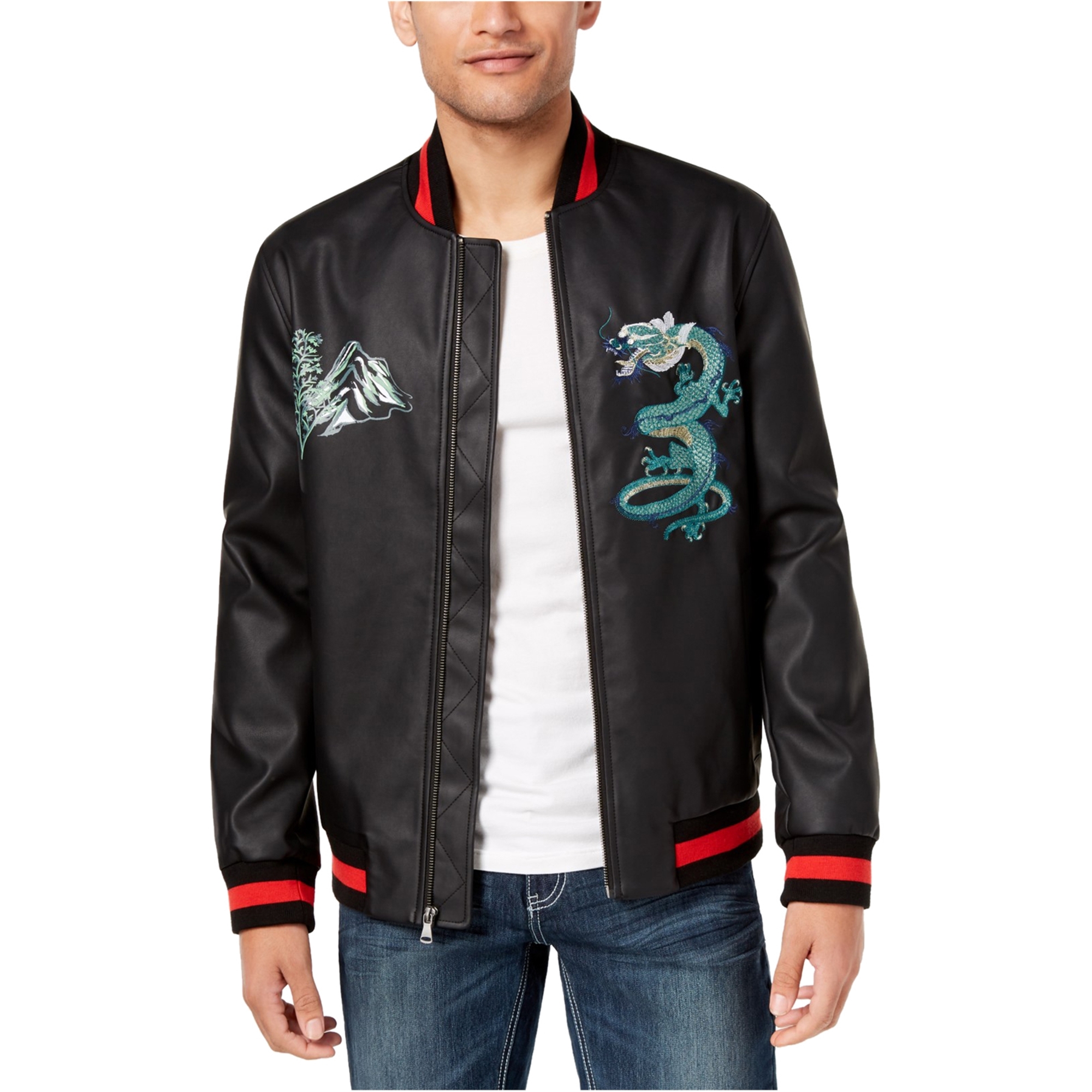 dragon bomber jacket mens