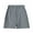 Gray, variant on Abcnature Plus Size Shorts, Womens Athletic Shorts, Women Fashion Solid Color Casual Wide Leg Loose High Waist Lace-Up Shorts, Comfy Beach Shorts, Yoga Pants, Cycling Sport Shorts Sky Blue M