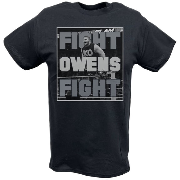 Kevin Owens WWE Mens Pose T-shirt Single Sided Print 4XL