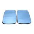 thumbnail image 4 of 2 piezas de vidrio de espejo con calefacción para vehículos, componente automático, vidrio tintado azul para B5 Series E39 1995-2000 Sedán y Touring, 4 of 8