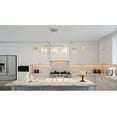 thumbnail image 2 of Hampton Bay Oron 3-Light Brushed Nickel Island Light HDP12070 - New, 2 of 4