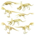 thumbnail image 2 of Happy Date 7Pcs/Set Dinosaur Fossil Skeleton Assorted Figures Dino Bones - for Science Play, Dino Sand Dig, Party Favor, Decorations and Stocking Stuffer, 2 of 8