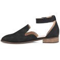 thumbnail image 3 of Journee Womens Loreta Buckle Square Toe Loafer Flats, Widths Available, 3 of 10
