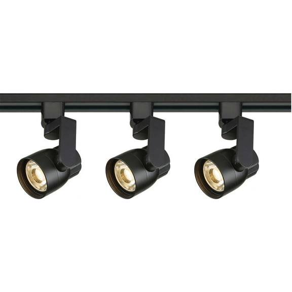 Nuvo Lighting - 36W 3 LED Round Track Light with Angle Arm-2.5 Inches Wide by 3