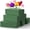 5.5"L X 3.1"W X 1.6"H, variant on Upgraded 6 Pack Floral Flower Styrofoam Blocks for Flower Arrangements