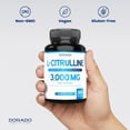 thumbnail image 4 of L Citrulline 3000mg Supplement (360 Capsules) Support L Arginine & Nitric Oxide Pills - L-Citrulline For Men & Women - Muscle Recovery & Pump Supplement - 3rd Party Tested, Vegan, Non-GMO, 4 of 5