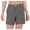 Gray, variant on Little Donkey Andy Women's 6 Inch Quick Dry Lightweight Shorts Stretch Golf Hiking Travel Light Gray Heather L