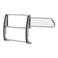 thumbnail image 1 of Aries 5058-2 Grille Guard  Polished; Stainless Steel; 1-1/2 Inch Diameter; With Brush Guard; Without Skid Plate; Without Step Plate; With Track Mounting System For Light Mounts, 1 of 2
