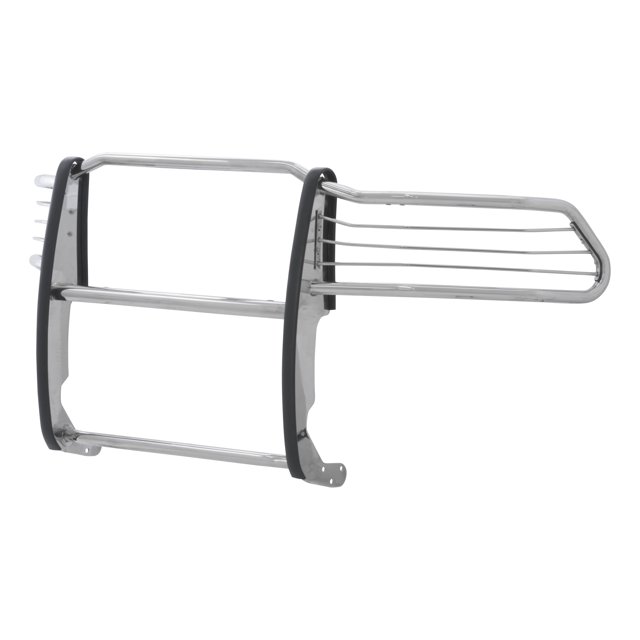 Aries 5058-2 Grille Guard Polished; Stainless Steel; 1-1/2 Inch Diameter; With Brush Guard; Without Skid Plate; Without Step Plate; With Track Mounting System For Light Mounts