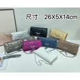 thumbnail image 2 of Nuevo Bolso francés ZV de cuero genuino con cadena y alas, bolso cruzado de negocios para mujer, bolso de moda informal simple, 2 of 5