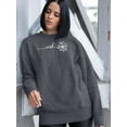 thumbnail image 2 of Wish Dandelion W Hearts Sweatshirt Women -Image by Shutterstock, Female 3X-Large, 2 of 4