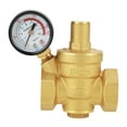 thumbnail image 4 of Pressure Reducer, Water Pressure Regulator, Brass Adjustable DN 25 32MM For Water Pressure For Most Tap Water Equipment, 4 of 8