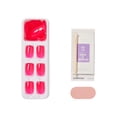 thumbnail image 6 of Kiss Impress Color Press On Nails, ‘Breezy’, Pink, Short Squoval, 30 Count, 6 of 11
