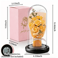 thumbnail image 7 of FTCBJJA Flowers Roses Gifts for Mom , Forever Real Preserved Roses in Glass Dome for All Occasions, Valentines, Mothers Day, Anniversary, Thanksgiving, Birthday, Red, 7 of 7