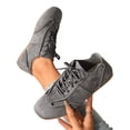 thumbnail image 4 of Willtoo Women's Retro Platform Sneakers Cute Running Shoes Rounde ToeThick Sole Casual Walking Shoes Lace Up Breathable Classic Trainers Shoes, 4 of 5