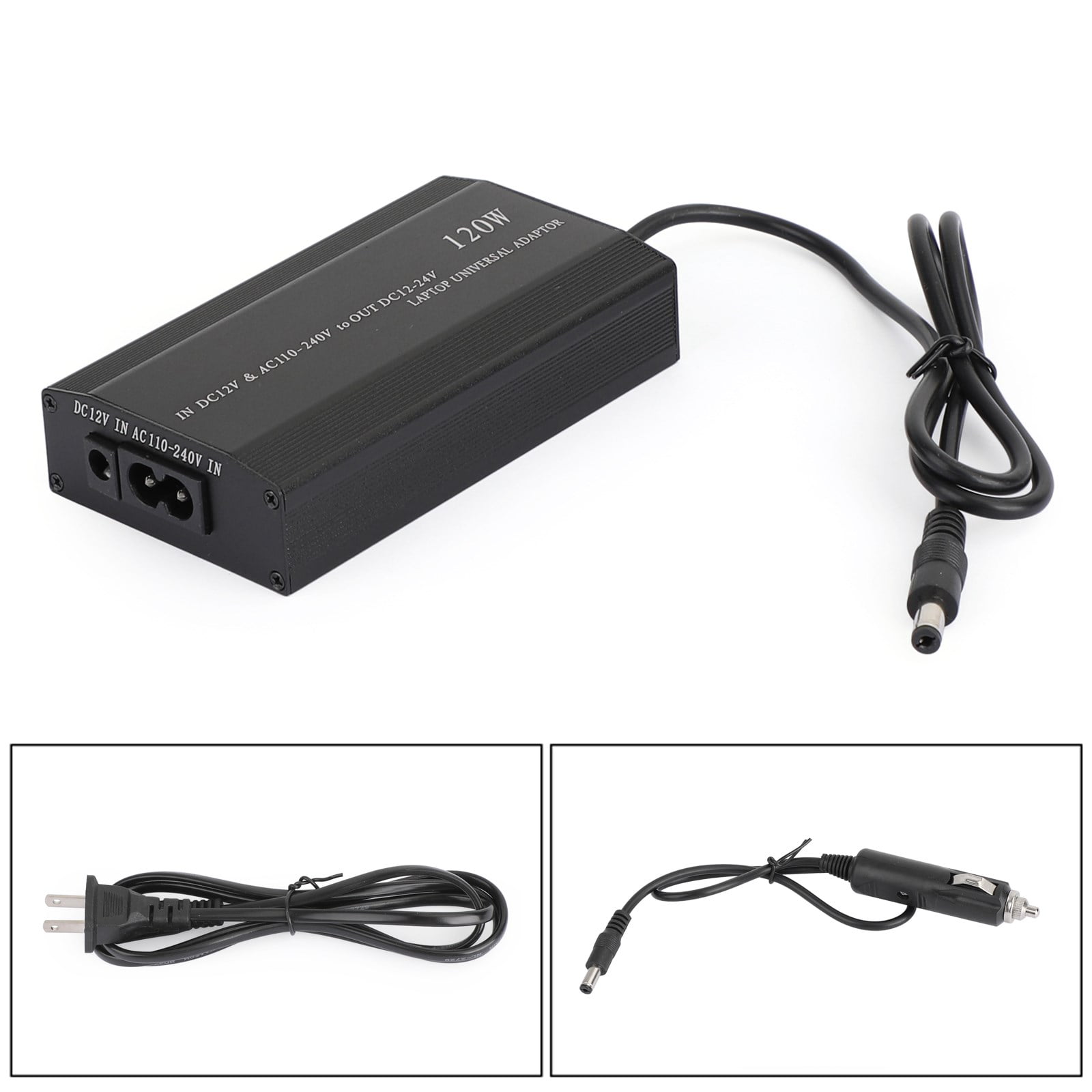 120W 34 Tips Car Home Charger Power Supply Adapter for Laptop Notebook Universal 