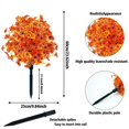 thumbnail image 3 of Artificial Shrubs Artificial Trees Artificial Shrubs for Outdoors Artificial Flowers for Outdoors Artificial Trees Faux Outdoor Plants Artificial Topiary Artificial Plants Fake Trees Orange1 23.62in, 3 of 4