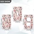 thumbnail image 4 of Switch Panel Switch Decoration 2.76x4.53x0.28 Inches Duplex Outlets Switch Plate Wall Plates Living Room Kitchen Bedroom Study Switches Pretty Pink Plum Seamless, 4 of 8
