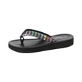 thumbnail image 2 of Women's Arch Support Flip Flops Comfortable Casual Summer Beach Thong Sandals,37, 2 of 8