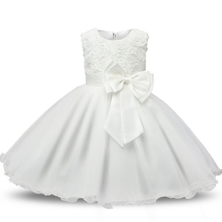 

GYRATEDREAM Toddler Little Big Girls Sequins Lace Tulle Princess Dress Flower Kids Birthday Dresses with Bowknot