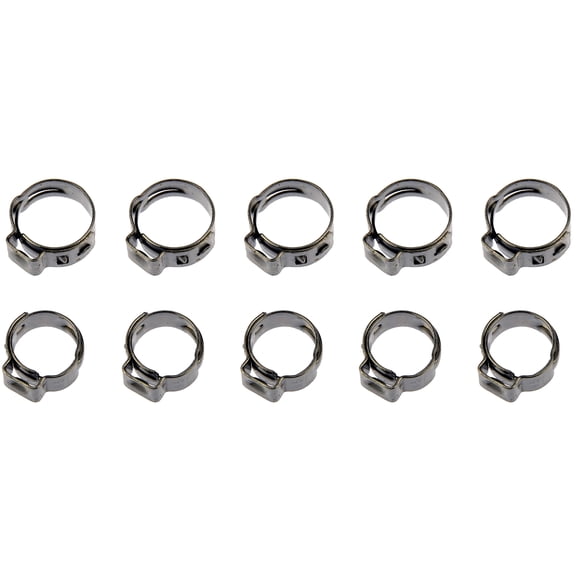 Dorman 800-306 Fuel Line Pinch Clamp Assortment - 5 Each - 5/16In. And 3/8In. (Pack of 10)