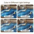 thumbnail image 7 of ODIKA 5'x7' Vibrant Abstract Flowing Shapes Washable Area Rug for Small Living Room, Bedroom, Easy Care, Non-Shedding, Pet Friendly, 7 of 7